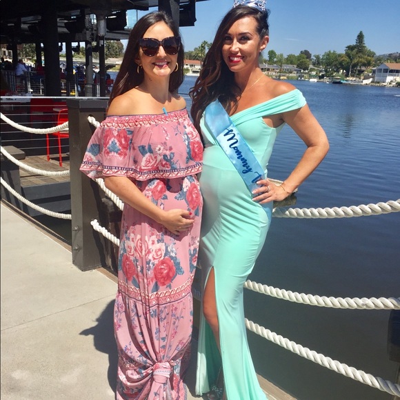 VICI Maxi floral off the shoulder dress - Picture 1 of 1